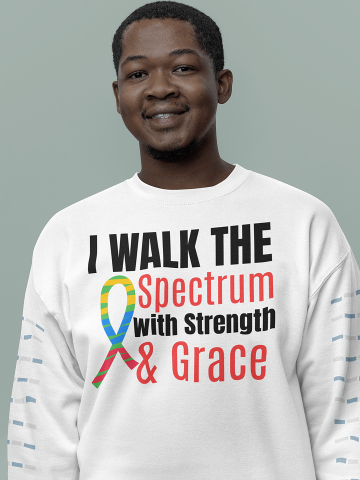 I Walk the Spectrum with Strength Heritage Sweatshirt product image (1)