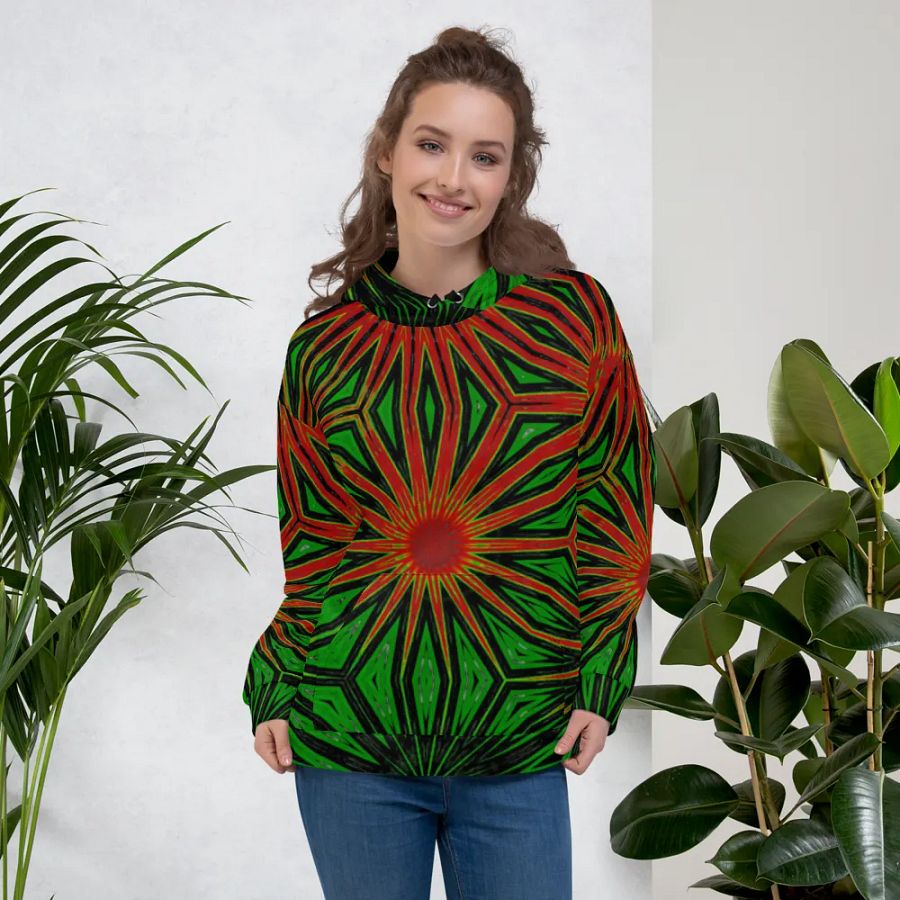 Abstract Modern Impressive Unisex Pull Over Hoodie product image (9)