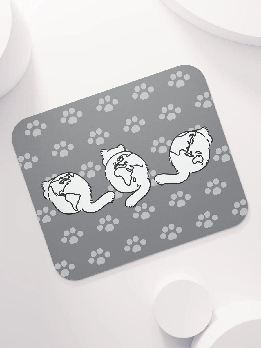 Planet Manul Trio - Mousepad product image (7)