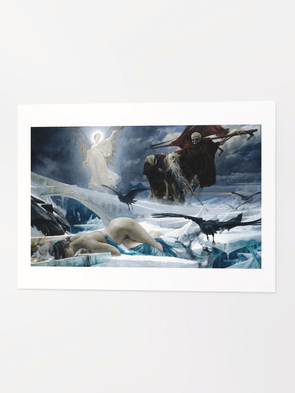 "Ahasuerus at the End of the World" by Adolf Hirémy-Hirschl Poster product image (5)
