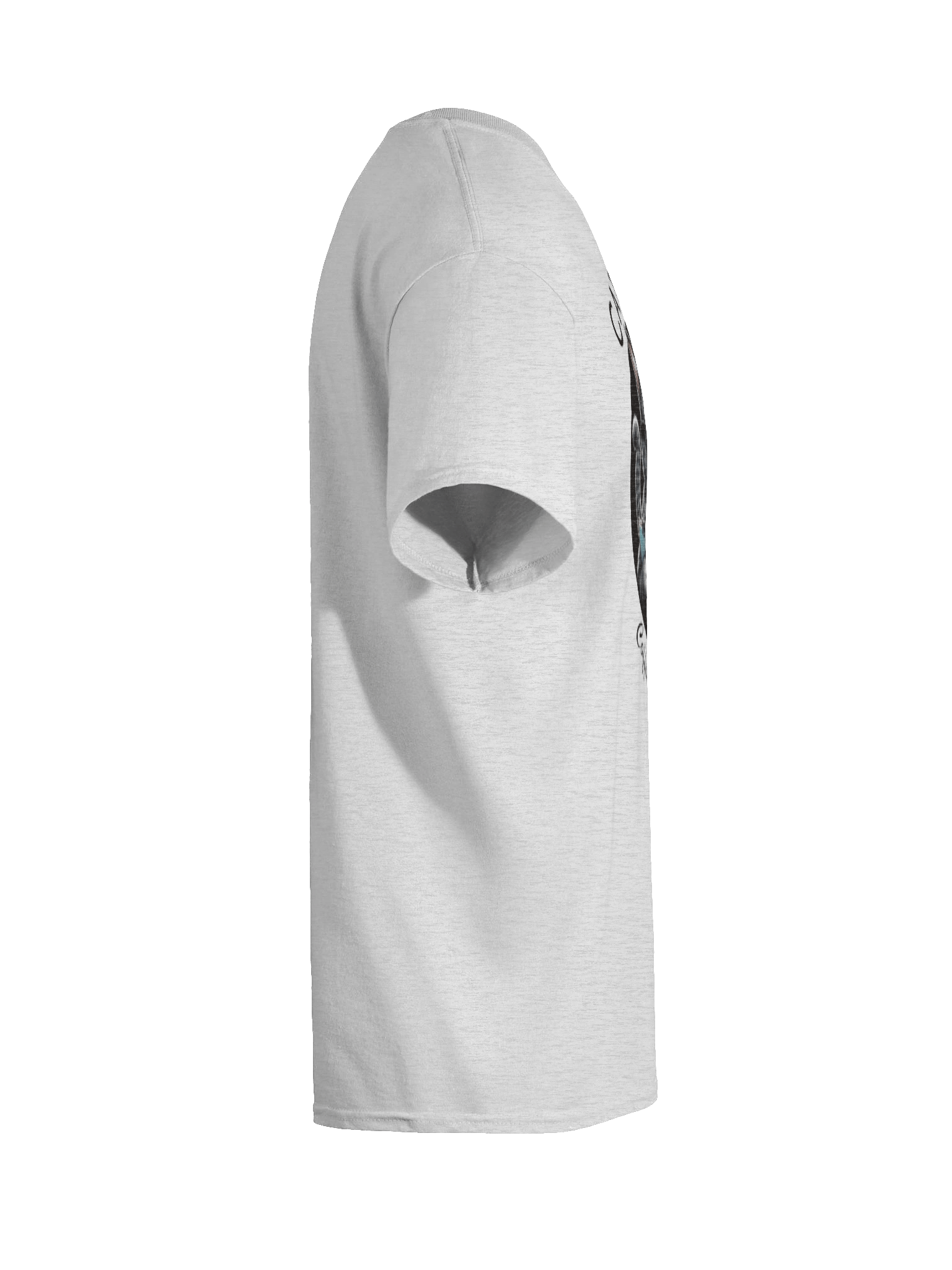 Cat Nerd Coffee Enthusiast Light Version Unisex Heavyweight Graphic T-shirt product image (4)