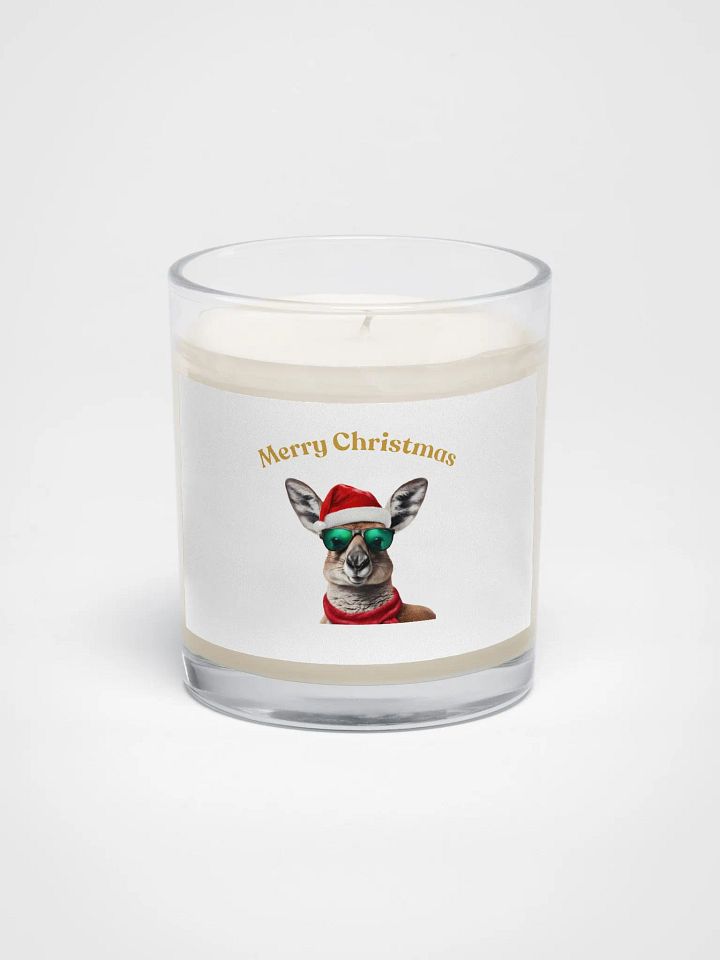 Kangaroo Claus Soy Wax Candle - Gold product image (1)