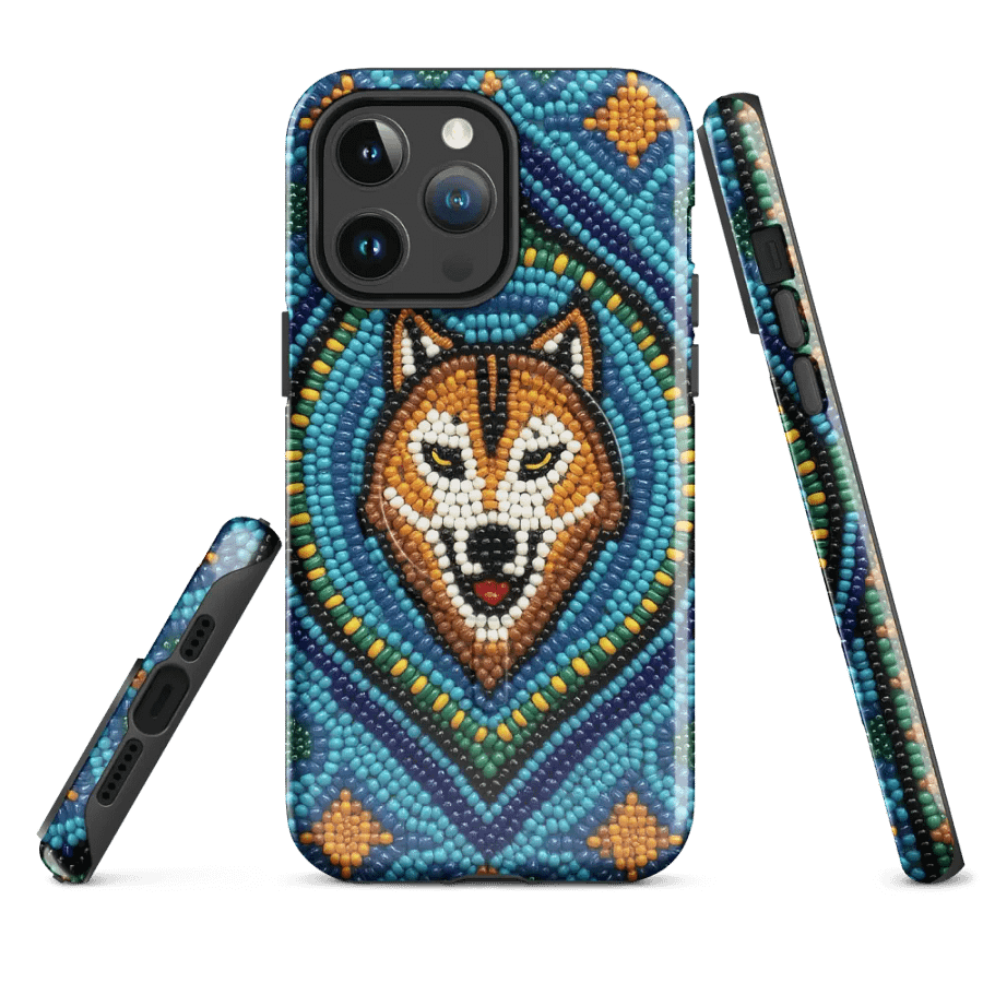 Spirit Wolf Faux-Beaded iPhone® Case product image (4)
