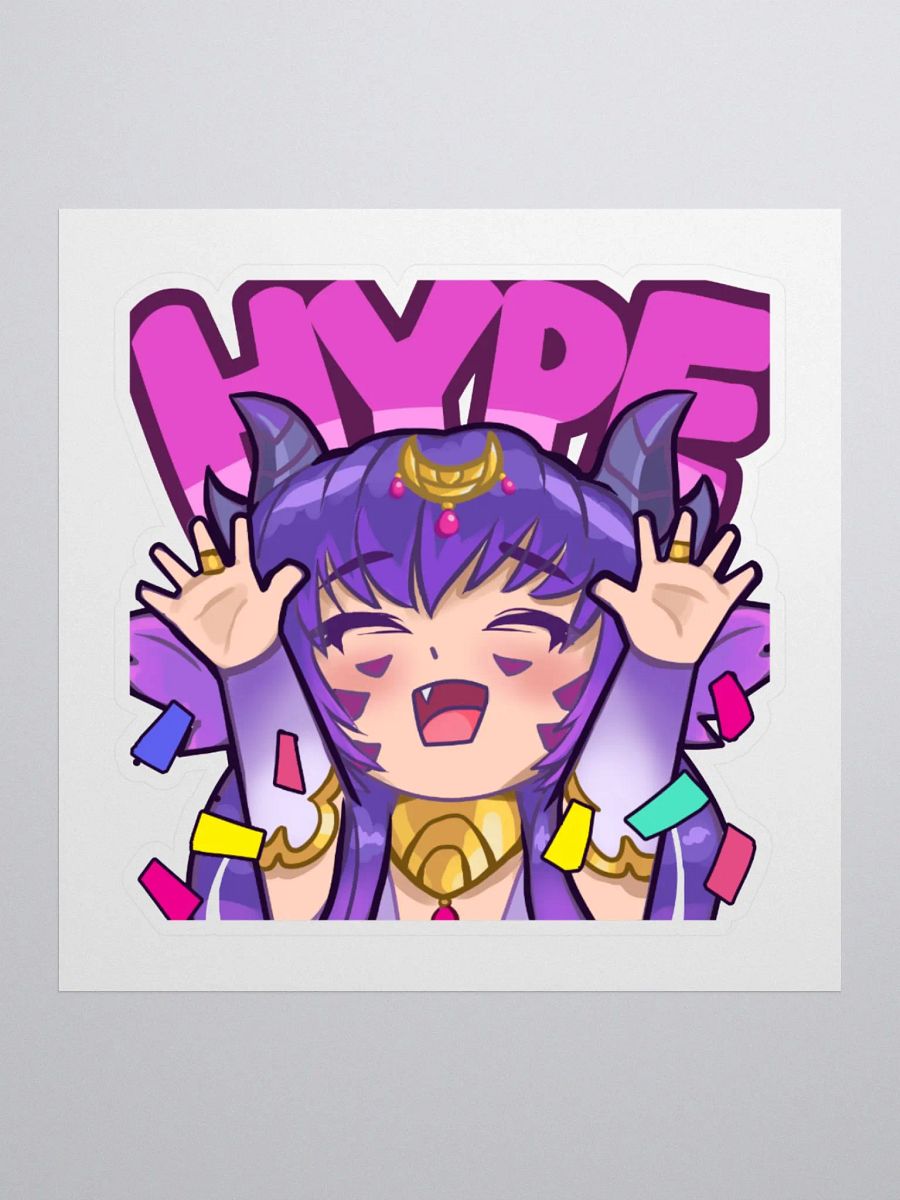 CosmicChroma - Vtuber HYPE Twitch Emote - Sticker product image (2)