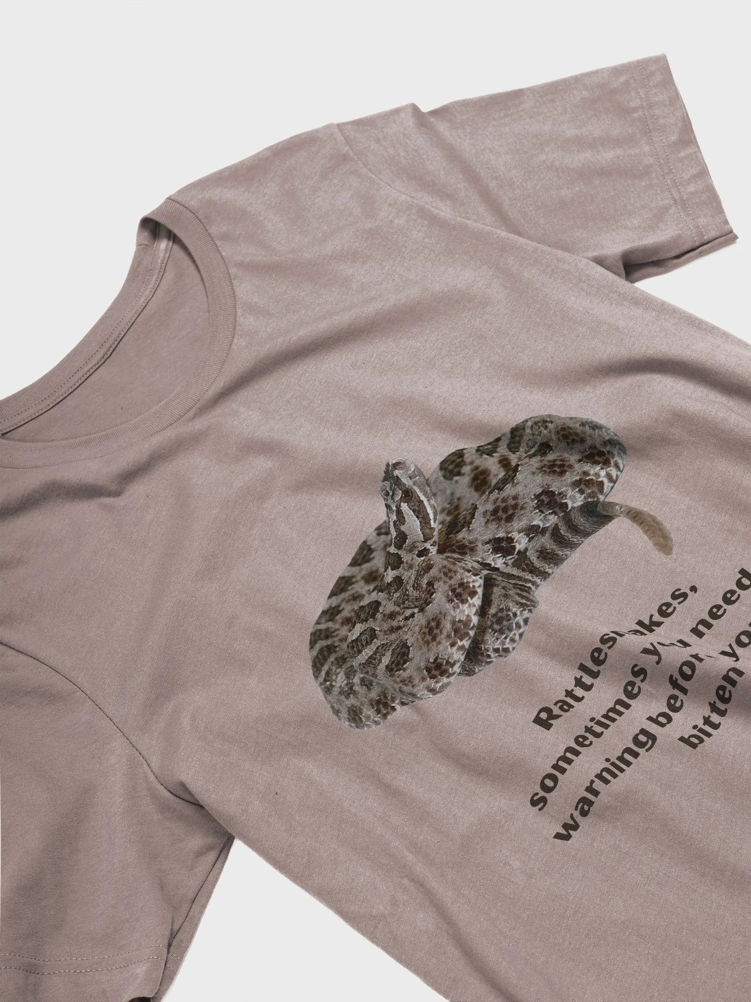 Rattlesnake Warning T-Shirt product image (3)