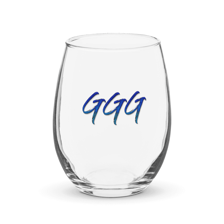 GGG Logo Wine Glass product image (1)