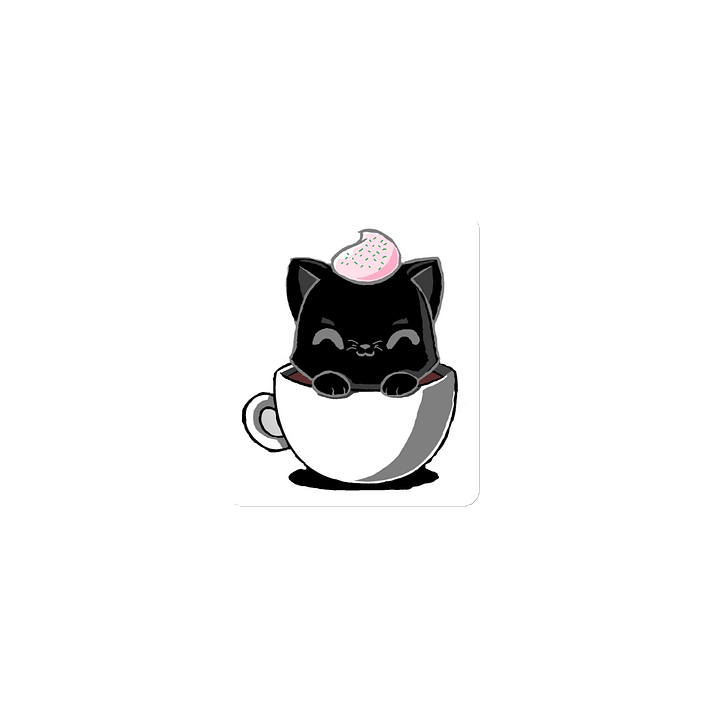 Cuppa Kitty Magnet product image (1)