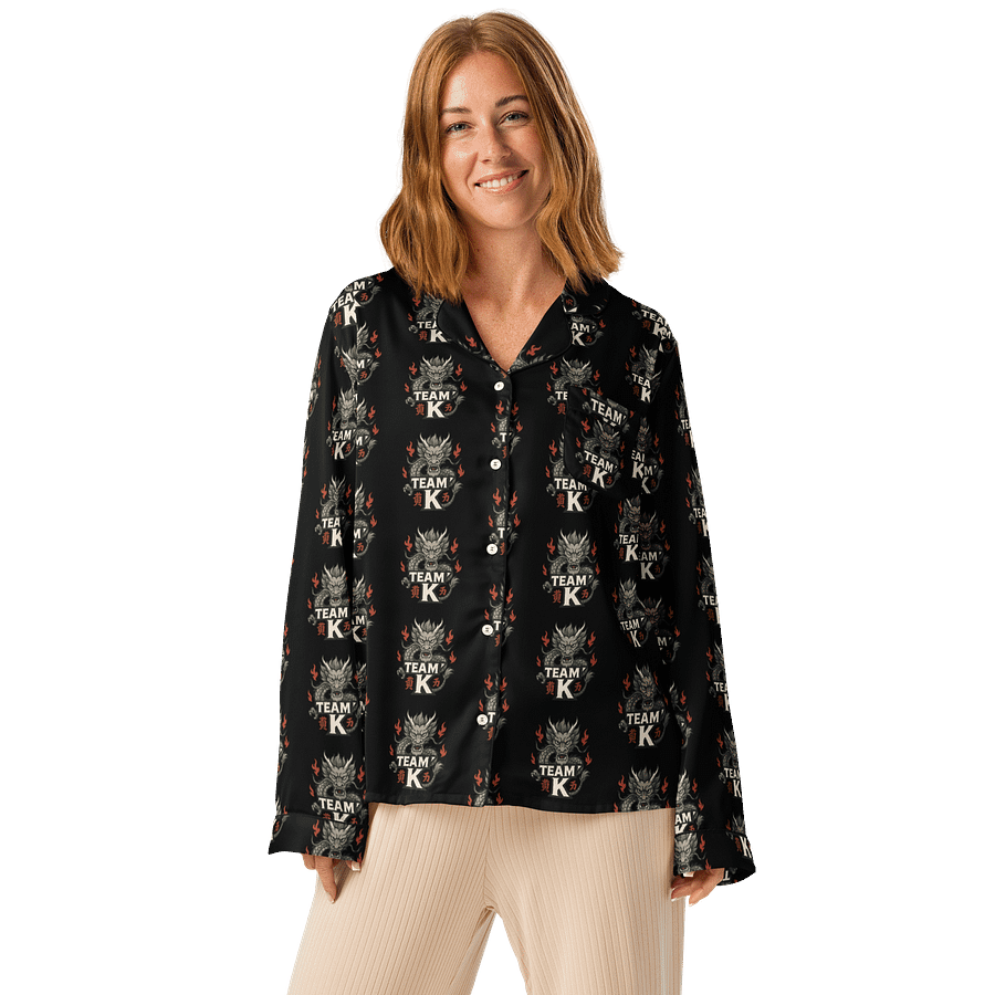 Team K China Women's Long Sleeve Pajama Top product image (1)
