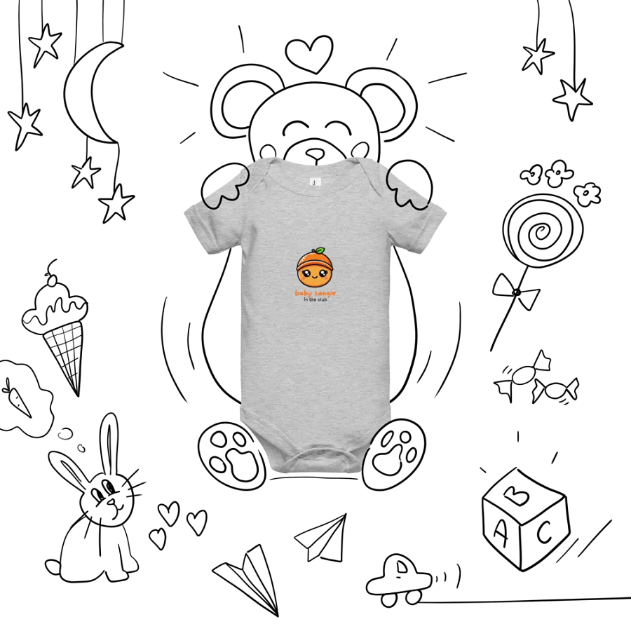Baby Tangie Ultrasoft Shortsleeve Onesie product image (22)