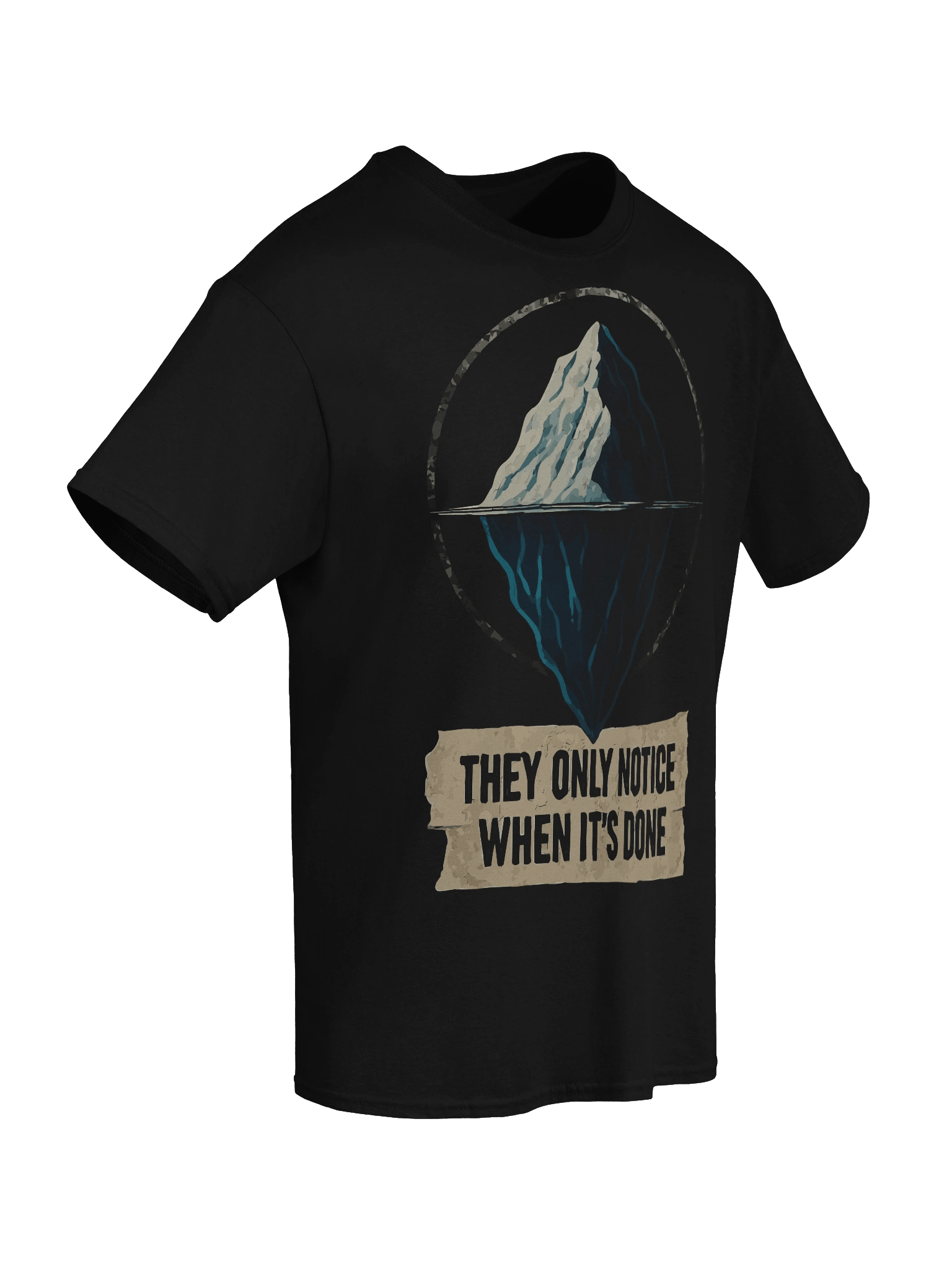 Hidden Effort Iceberg Motivation T-shirt product image (8)