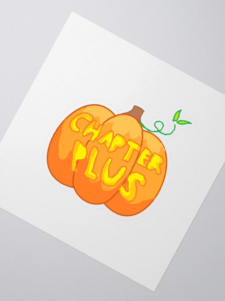 Cartoon CHP Pumpkin Sticker product image (2)
