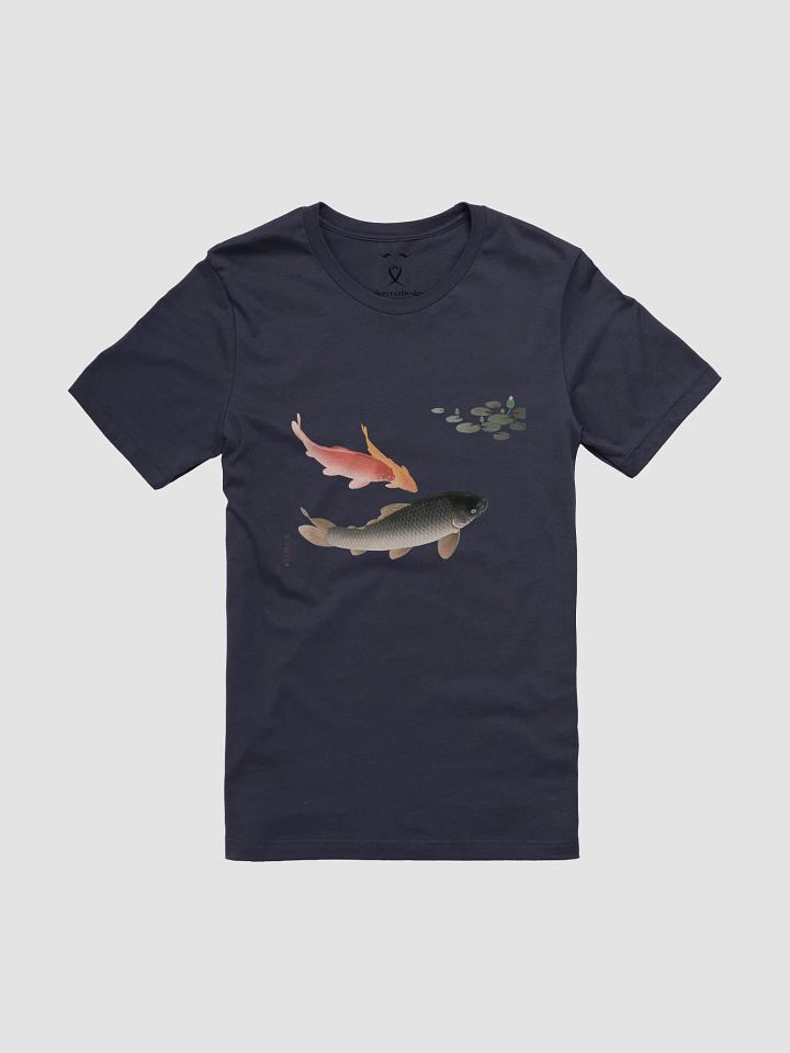 Common and Golden Carp Print Bella+Canvas Unisex Supersoft T-Shirt product image (3)