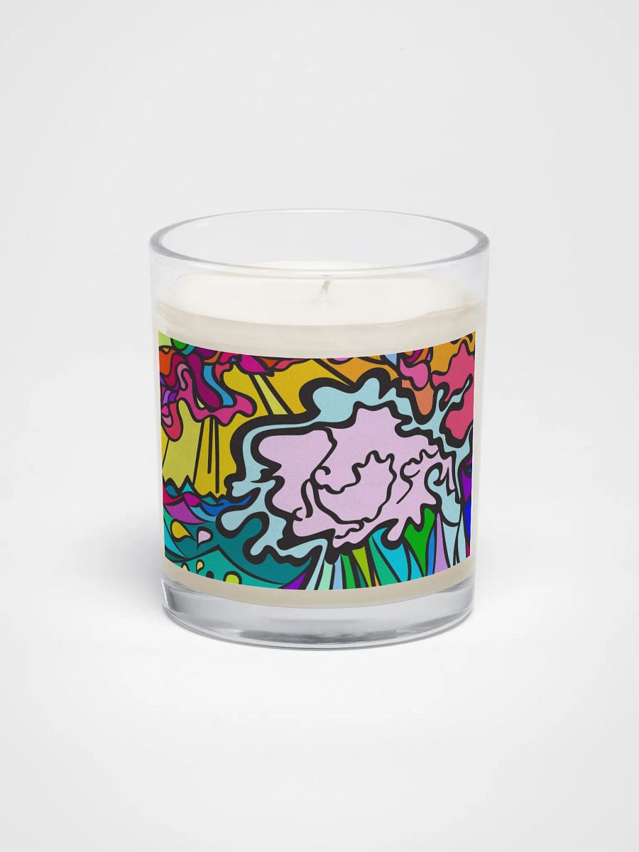 Vibrant Landscape Soy Wax Candle – Wave at Sunset product image (1)