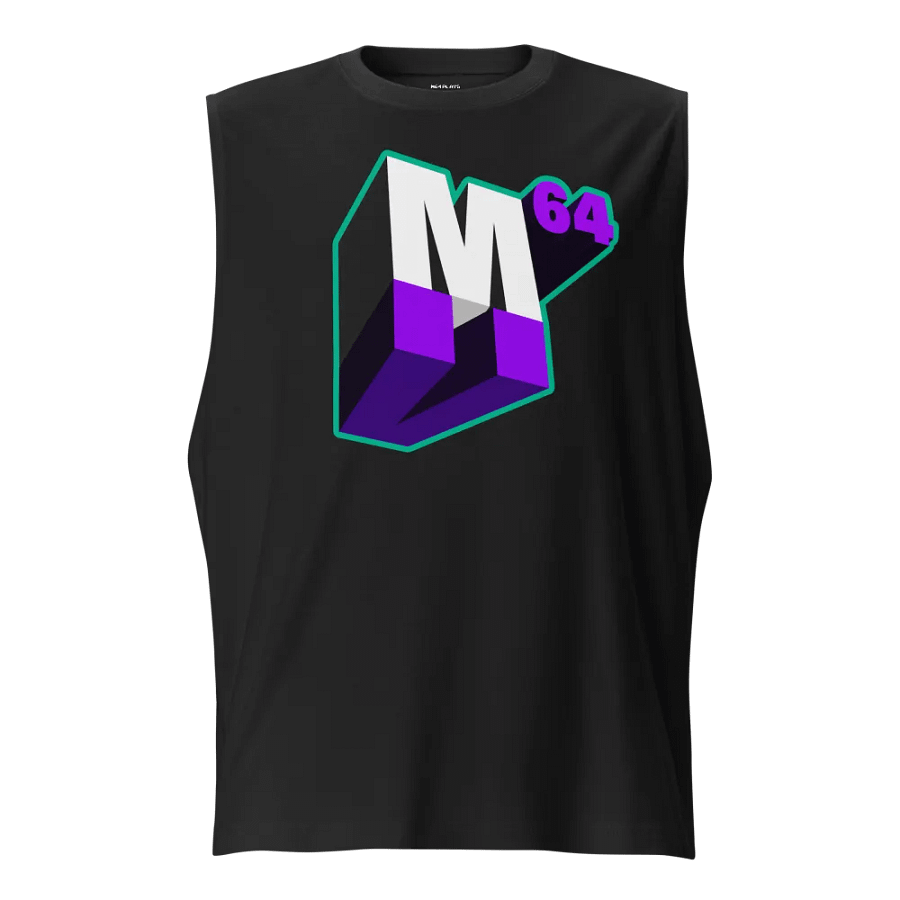 M64 Plays Logo Muscle Tank (Founding Member Edition) product image (1)