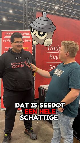 Altijd leuk om @championcards.nl te spreken op beurzen en nu ook nog eens een keer voor de camera op @tcgparadisenl ! Ben jij...