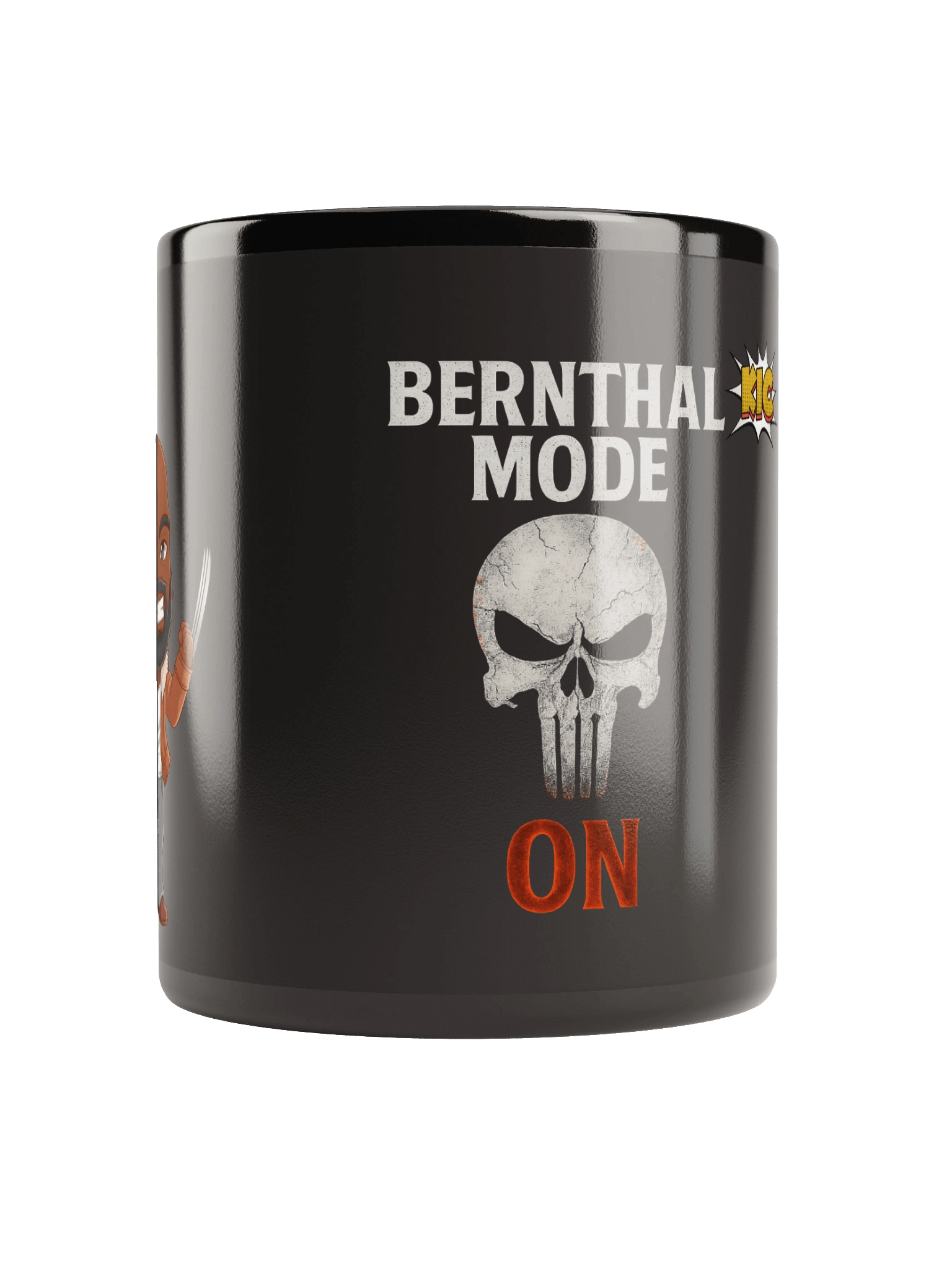 Bernthal Mode Black Glossy Mug product image (9)