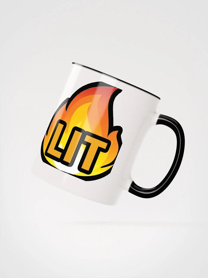 Flaming 'LIT' Ceramic Mug product image (22)