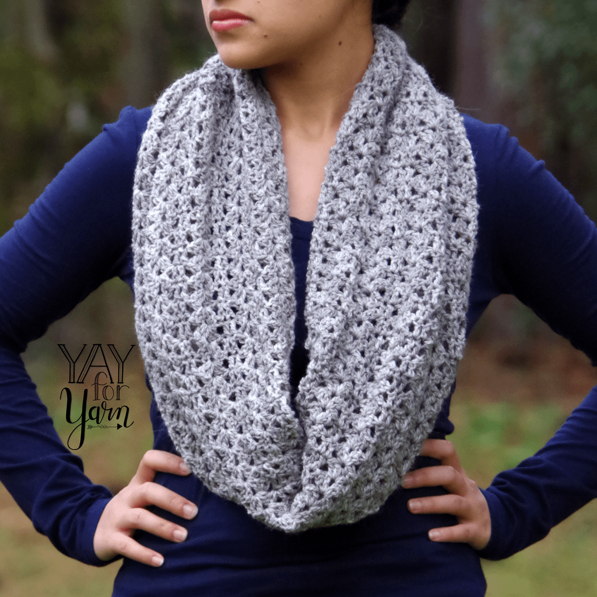 Boundless Cowl - PDF Crochet Pattern & Video Tutorial - Seamlessly Grafted Infinity Scarf product image (3)