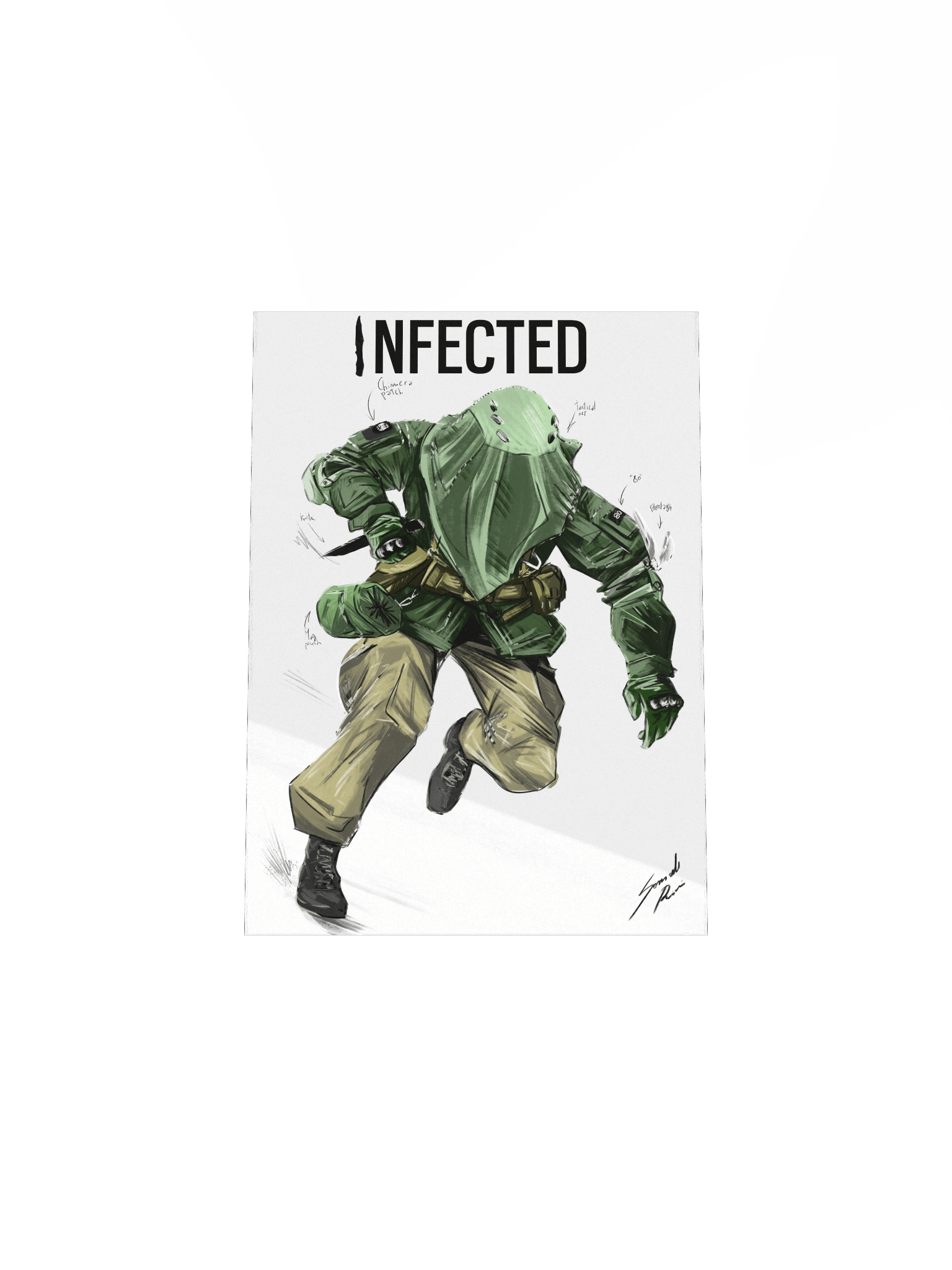 Infected - Digital Illustration product image (4)
