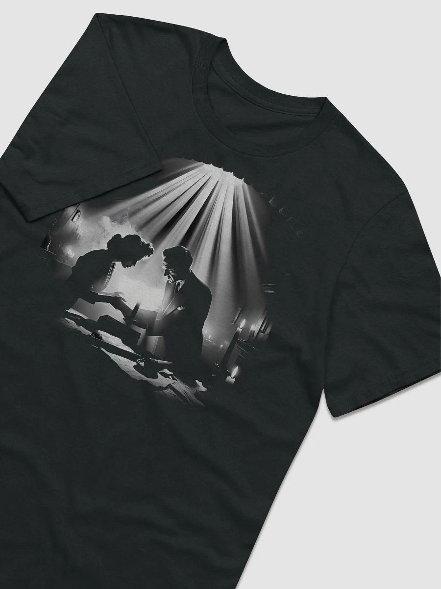 Noir Secrets: The Attic Conspiracy (Front Print Womens Tee) product image (3)