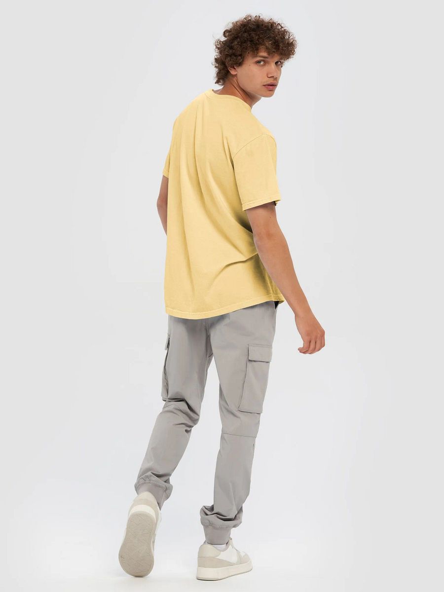 Vintage Comfort: Garment-Dyed Cotton Tee product image (8)