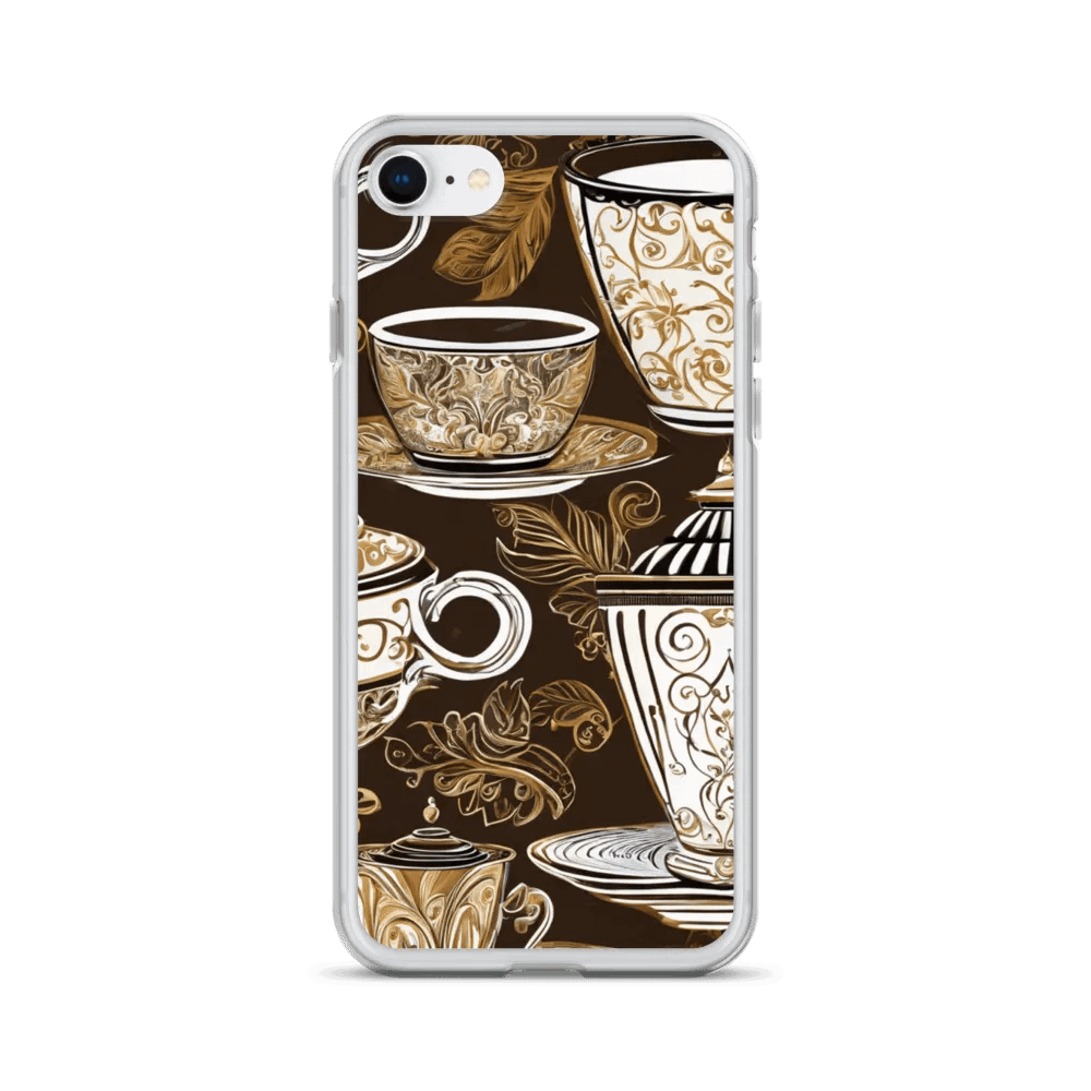 Vintage Coffee Cups iPhone® Case product image (24)