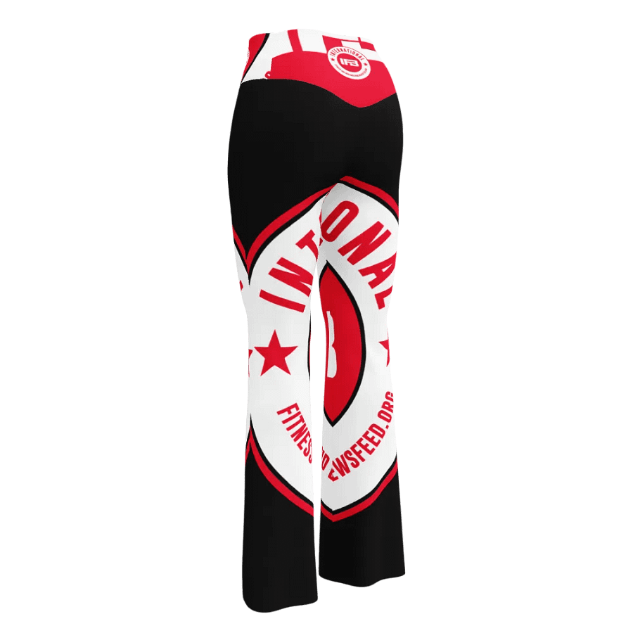 IFBNewsfeed.Org's All-Over Print Flare Leggings product image (10)