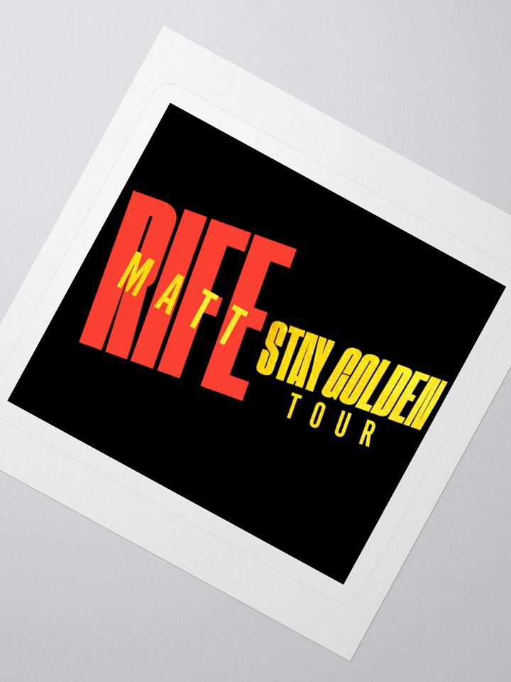 Stay Golden Tour Sticker product image (4)