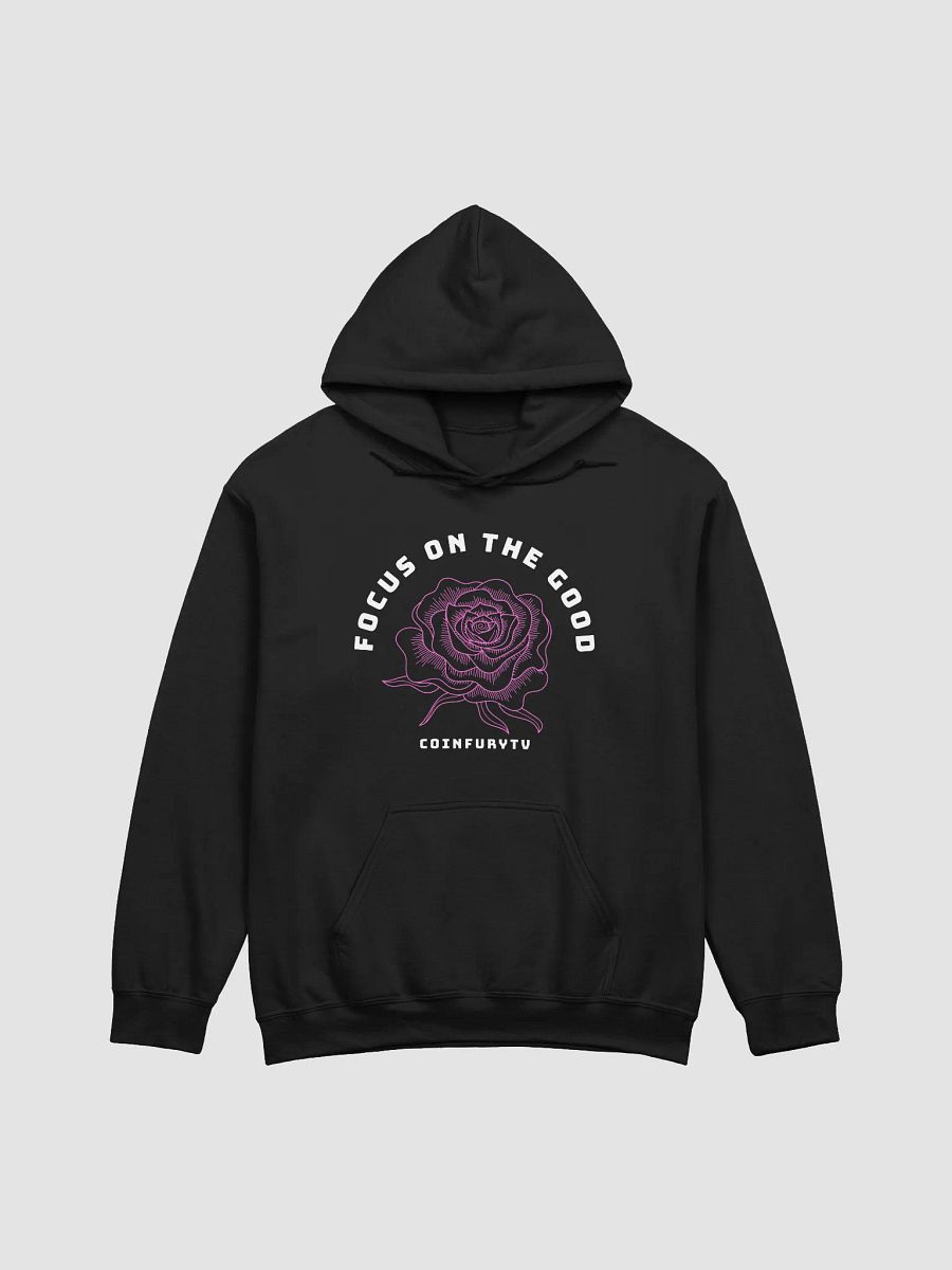 Focus On The Good - Pink Rose Hoodie product image (1)