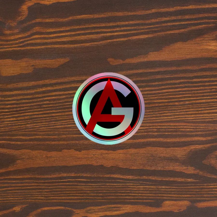AG Holo Sticker product image (3)