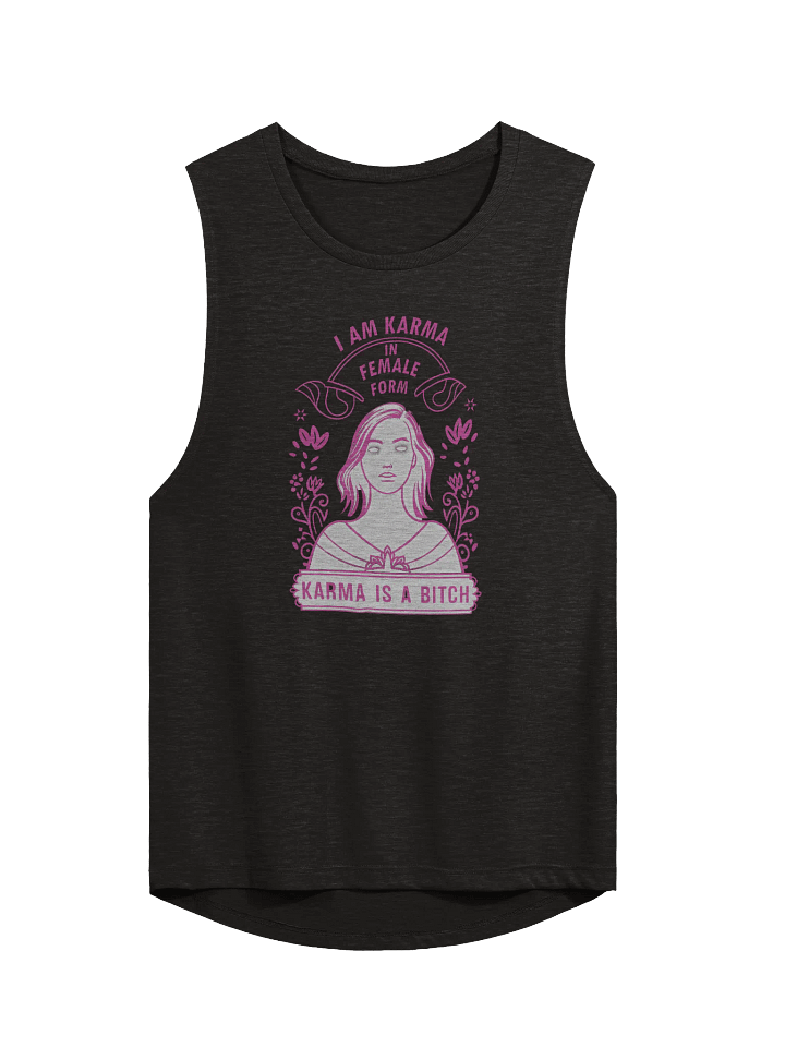 Karma Queen Floral Muscle Tank product image (1)