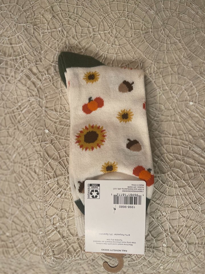 Hello Fall Crew Socks product image (2)
