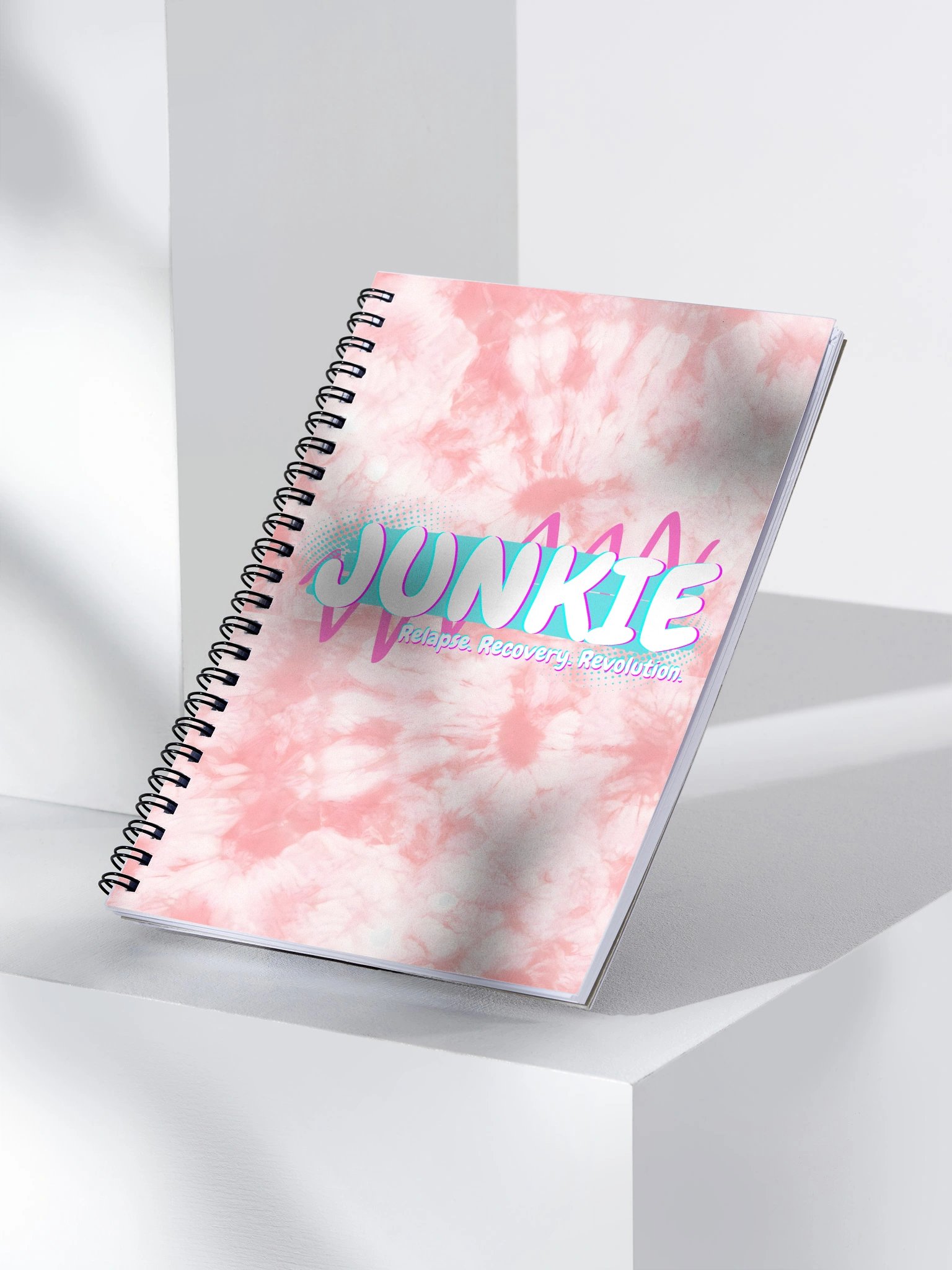“Tie-Dye Recovery” – Junkie Project Notebook product image (3)