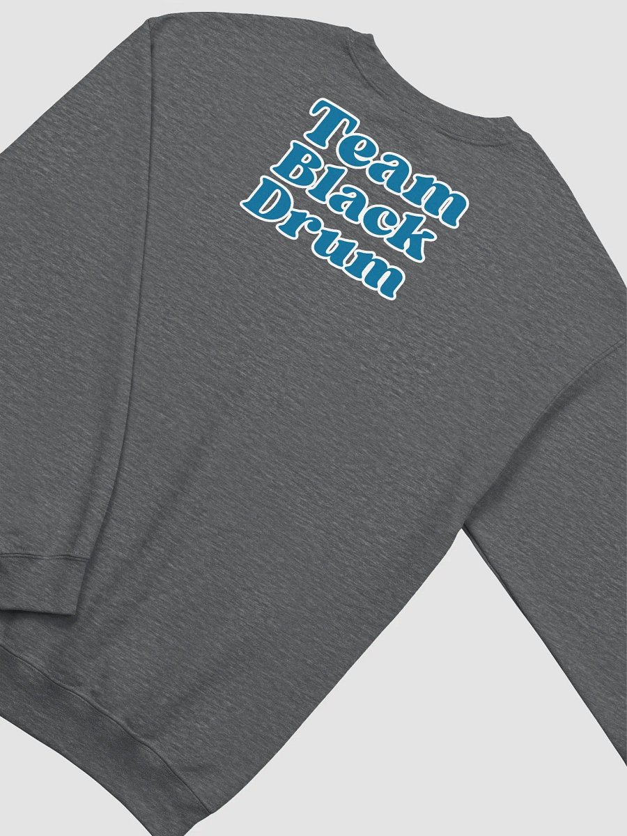 Team Black Drum Crewneck Sweatshirt product image (4)
