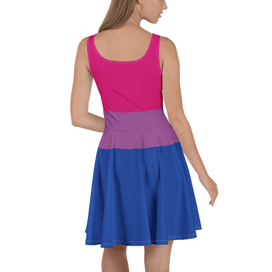 Bisexual Pride Flag Skater Dress product image (4)