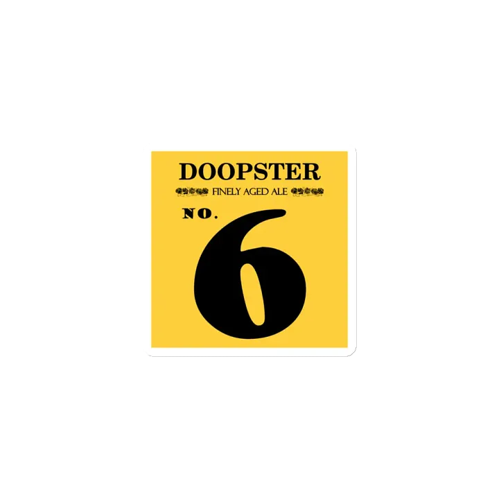 Doopster Magnets - Doopster Ale No. 6 product image (1)