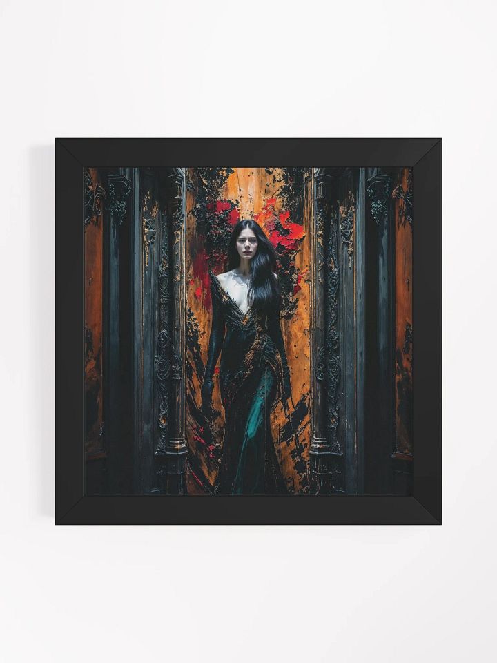 The Gilded Abyss Framed Print product image (1)