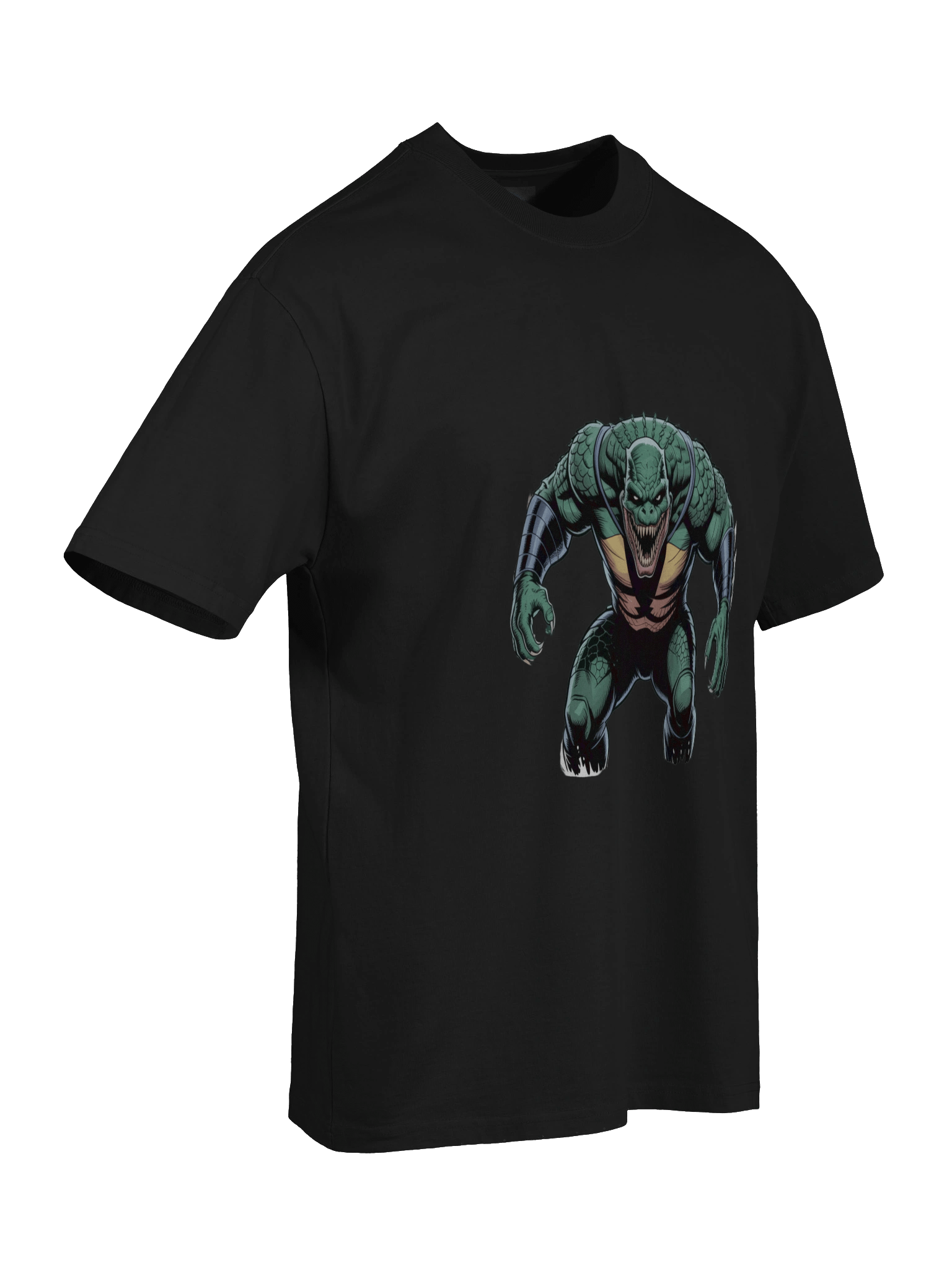 Killer Croc Brooding Bulk Oversized Faded T-Shirt product image (8)