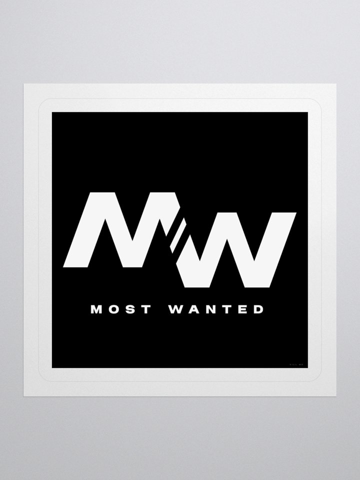 Most Wanted "MW" Sticker pack product image (2)