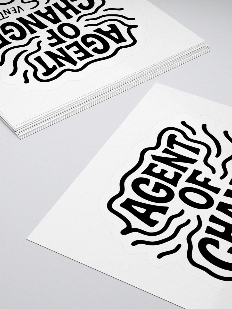 Agent of Change Sticker product image (10)