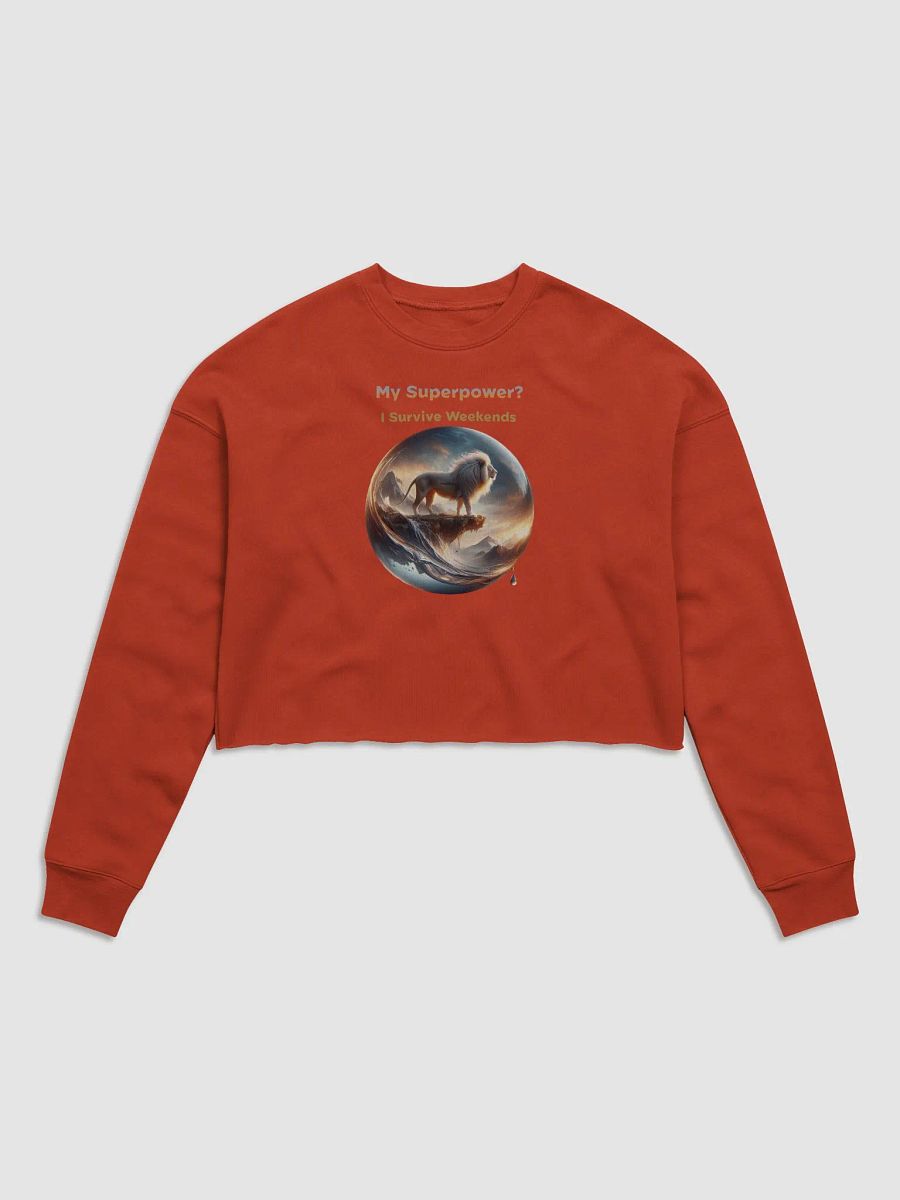 Majestic White Lion Glow Fleece product image (3)