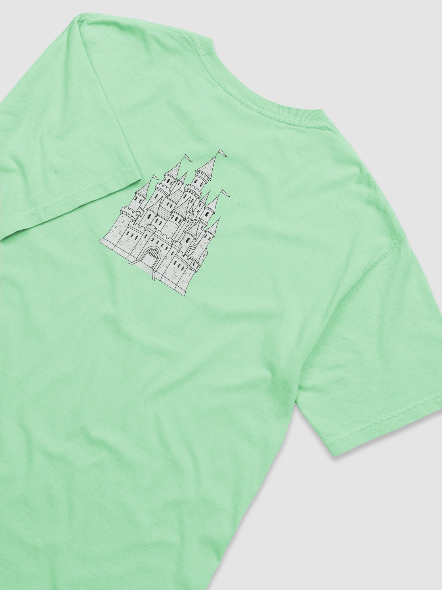 Majestic Castle Illustrated T-Shirt product image (4)