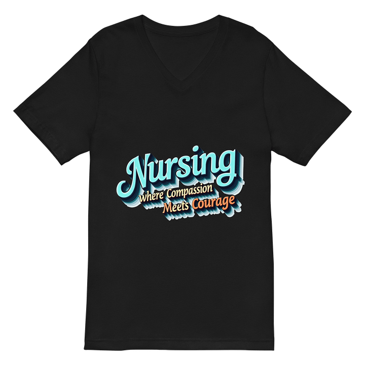 Compassion Meets Courage V-Neck Tee product image (3)