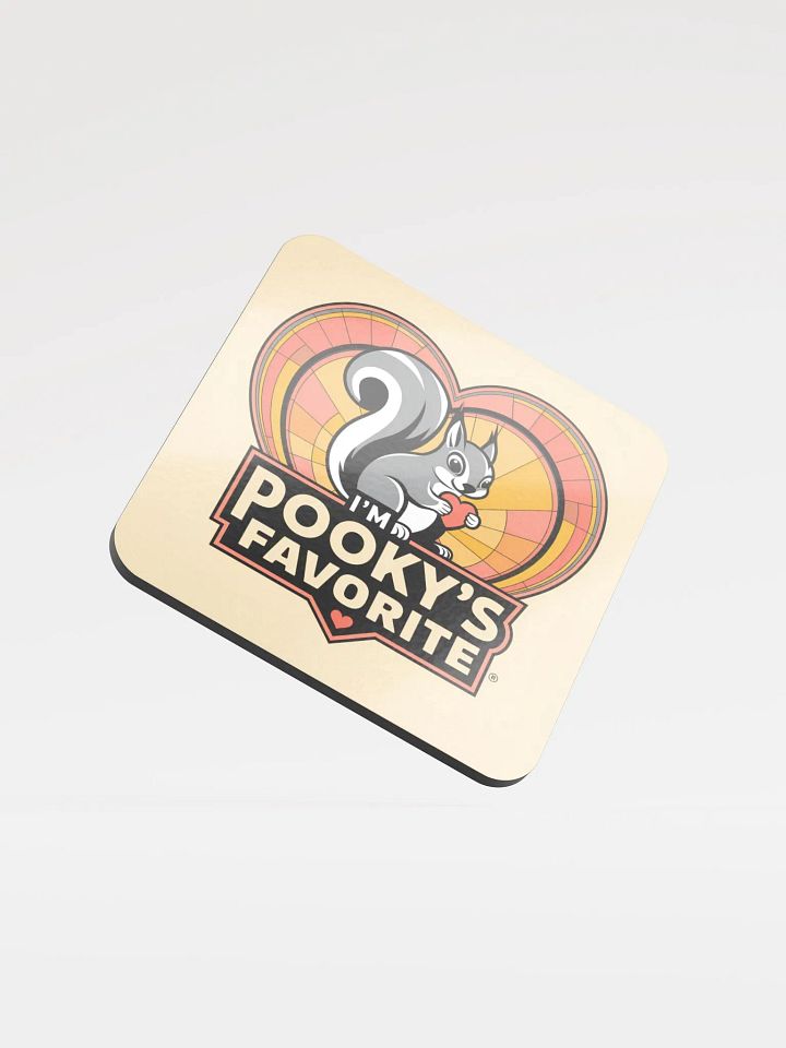 Coaster or micro art piece: i'm pooky's favorite product image (1)