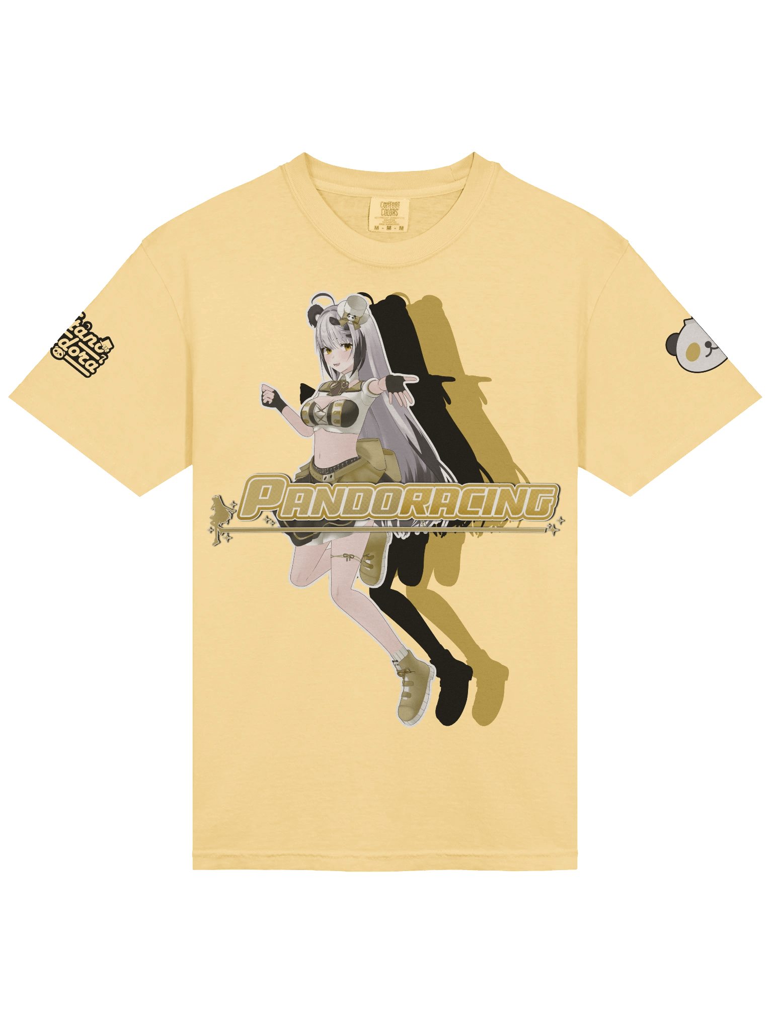 Utano Pandora 'Pandoracing' 'Yellowdora' T-shirt product image (3)