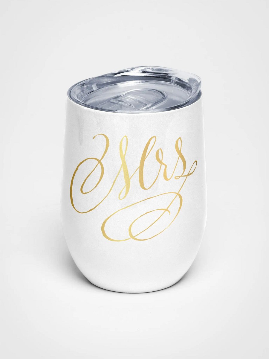 Elegant Mrs. Wine Tumbler product image (1)