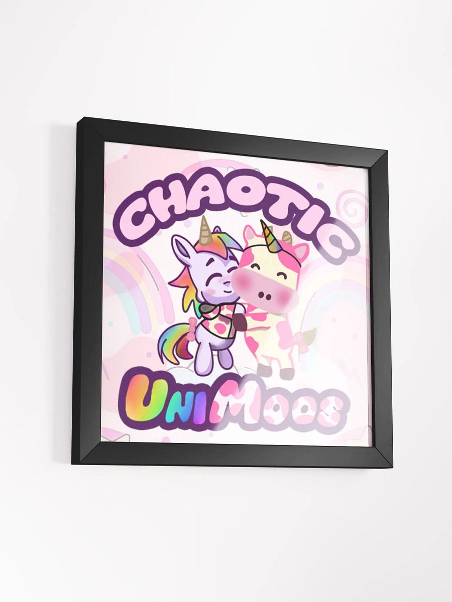 Chaotic Unimoo Framed Poster product image (3)