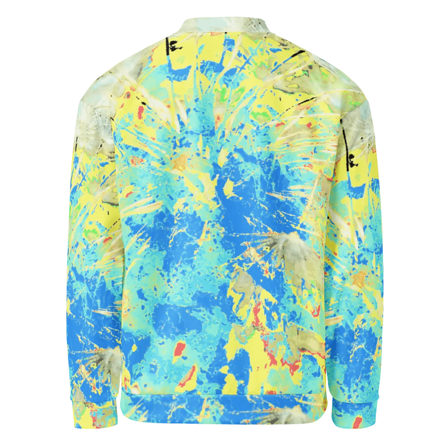 Cool Abstract Dandelion Seeds Unisex Bomber Jacket product image (4)