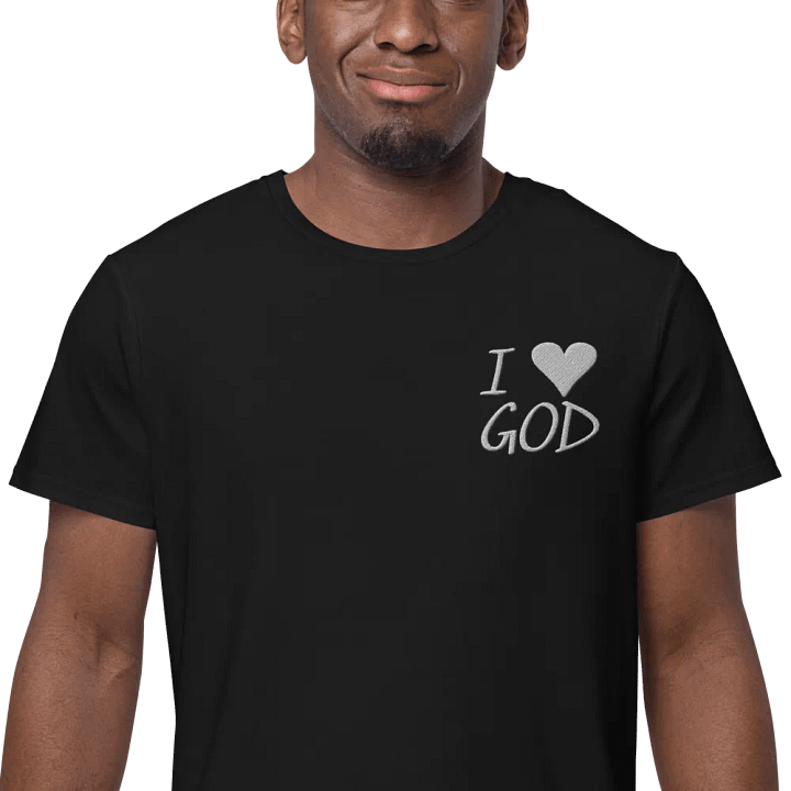 I LOVE GOD PREMIUM T-SHIRT product image (1)