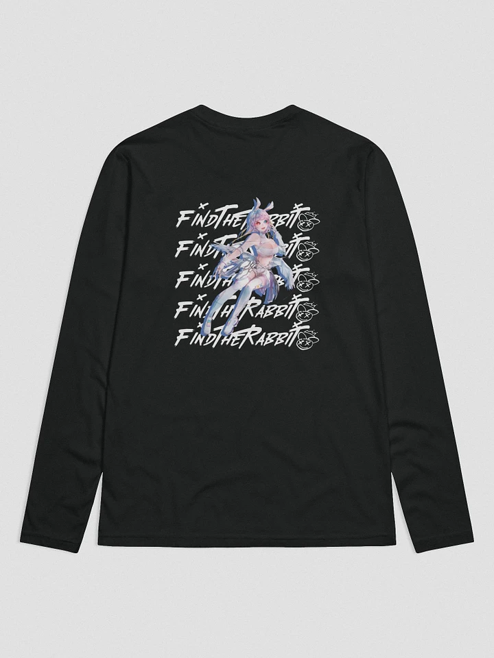 FIND THE RABBIT WAIFU VTUBER Premium Fitted Long Sleeve Crew product image (1)